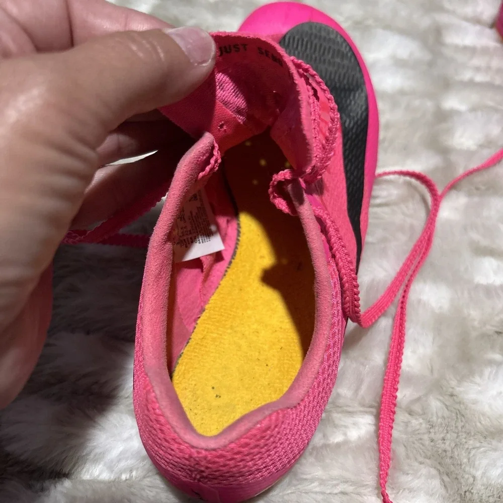Nike Zoom Rival Track & Field Spikes Pink Youth 3.5 DC8753-600